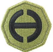 US Army Garrison Hawaii OCP Scorpion Shoulder Sleeve Patch With Velcro